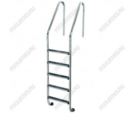 Лестница Hayward Standard AISI 316 (5 ступеней). для широкого борта