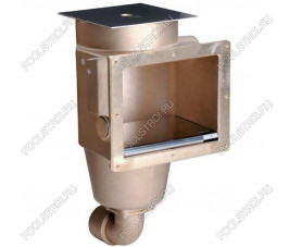 Скиммер Фитстар 1262020 бетон, квадратная крышка, 2