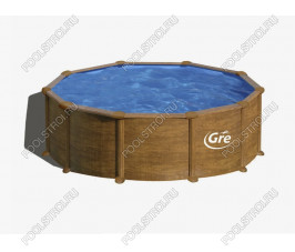 Морозоустойчивые бассейны GRE (5,5х1,32м) (цвет дерево)