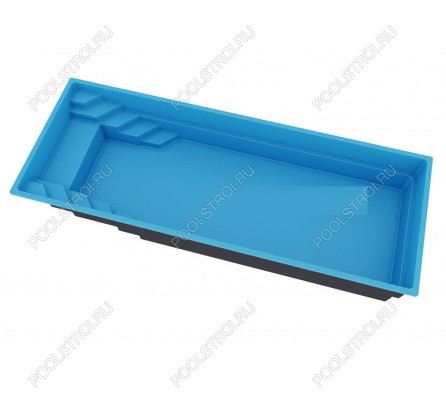 Композитный бассейн Ривьера 1000 ECOLINE (10х3.6х1.5м)